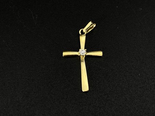 crucifijo oro 18k 