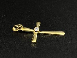 crucifijo oro 18k 