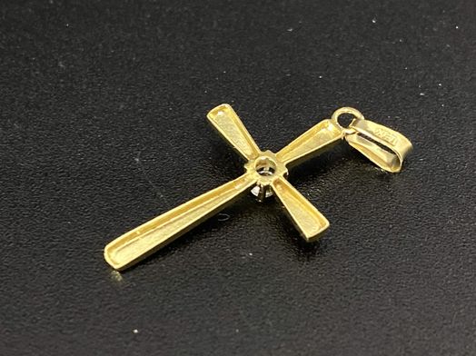 crucifijo oro 18k 