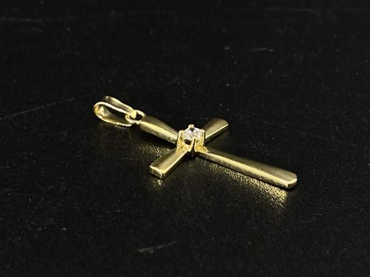 crucifijo oro 18k 