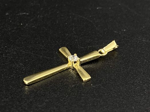 crucifijo oro 18k 