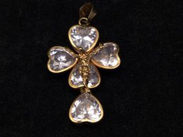 crucifijo oro 18k 