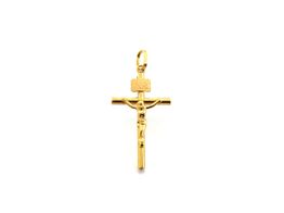 crucifijo oro 18k 
