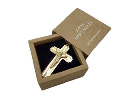 crucifixo ouro 18k con sem pedra 