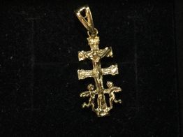 crucifijo oro 18k 