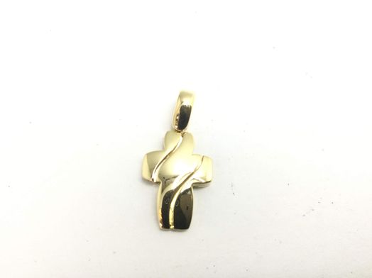 crucifixo ouro 18k con sem pedra 
