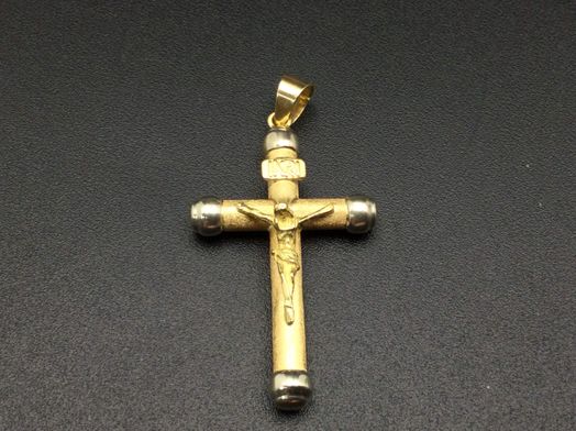 crucifijo oro 18k 