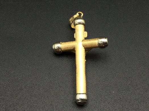 crucifijo oro 18k 