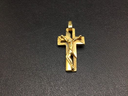 crucifijo oro 18k 