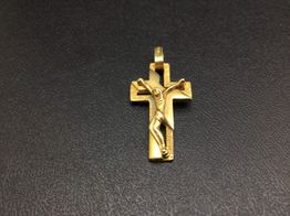 crucifijo oro 18k 