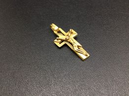 crucifijo oro 18k 