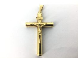 crucifijo oro 18k 