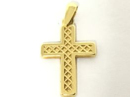 crucifijo oro 18k 