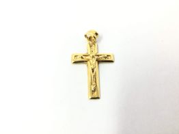 crucifijo oro 18k 