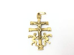 crucifijo oro 18k 