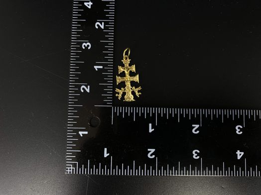 crucifijo oro 18k 