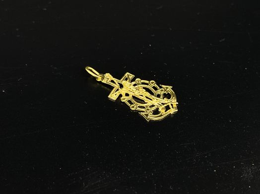 crucifijo oro 18k 