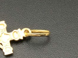 crucifijo oro 18k 