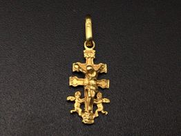 crucifijo oro 18k 