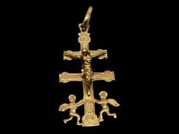crucifijo oro 18k 