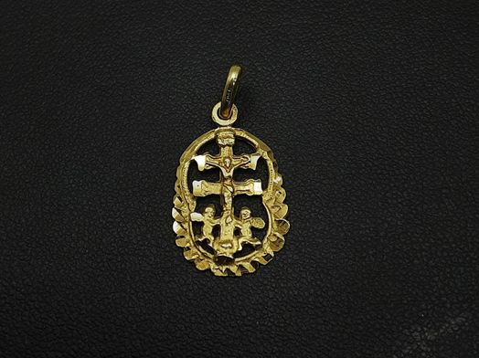 crucifijo oro 18k 
