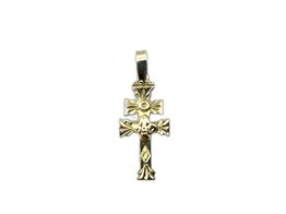 crucifixo ouro 18k con sem pedra 