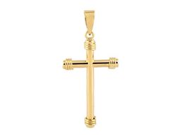 crucifixo ouro 18k 