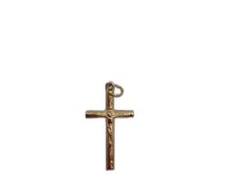 crucifixo ouro 19k 