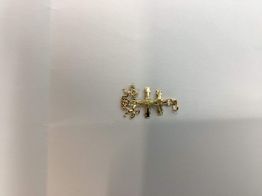 crucifixo ouro 18k 