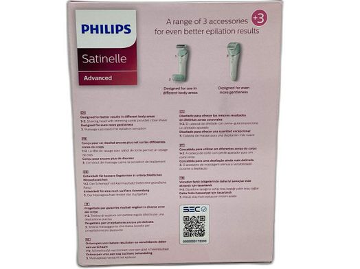 depiladora el&eacute;trica philips satinelle advanced