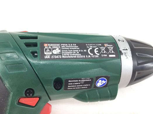 destornillador precision parkside
