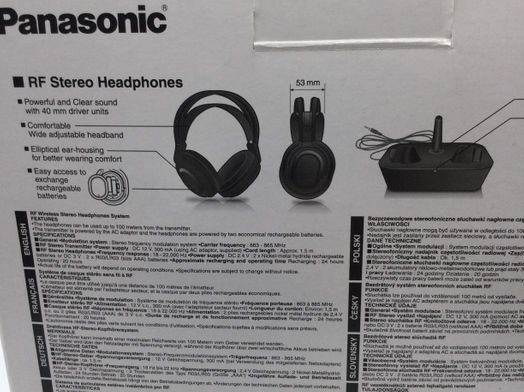 diadema panasonic rp-wf830