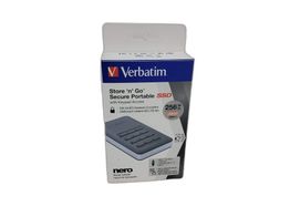 disco duro verbatim store n go secure 256gb
