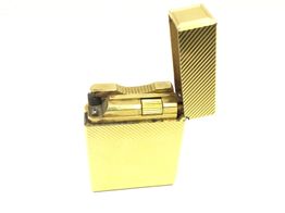 encendedor alta gama dupont dorado