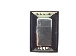 isqueiro gama alta zippo slim high polish chrome