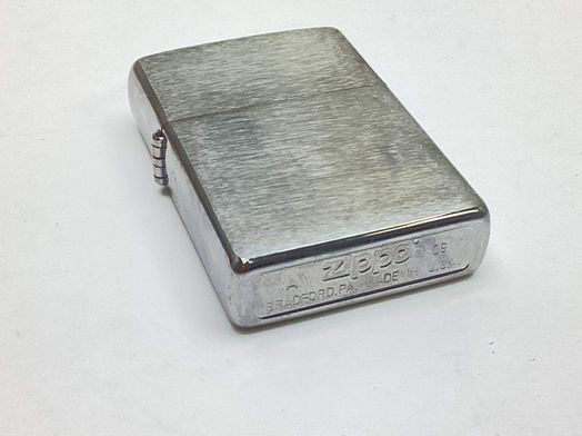 isqueiro zippo brushed chrome