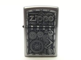 encendedor zippo engranajes steampunk