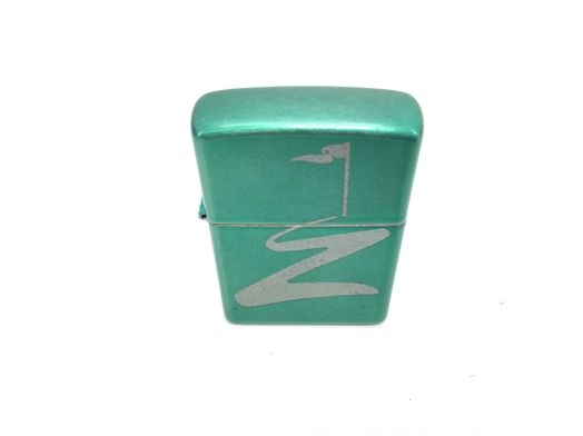 encendedor zippo golf verde