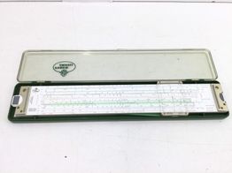 equipamiento oficinas faber castell regla de calculo