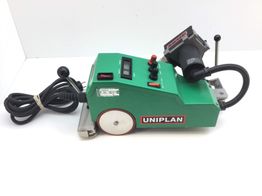 equipo soldadura leister uniplan e maquina soldar por aire caliente para textiles