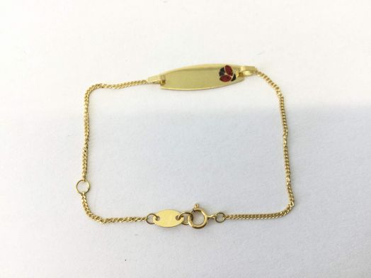 esclava oro 18k 