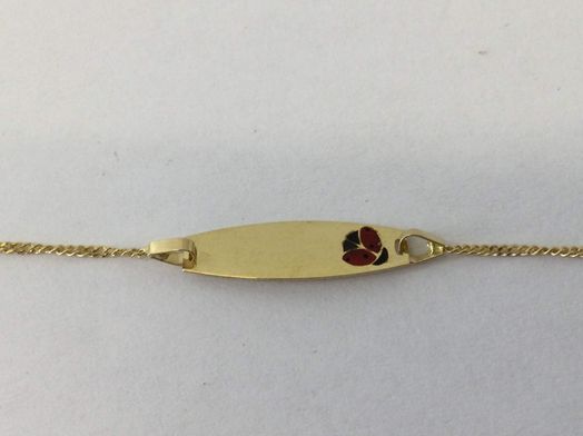 esclava oro 18k 
