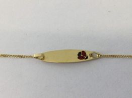 esclava oro 18k 