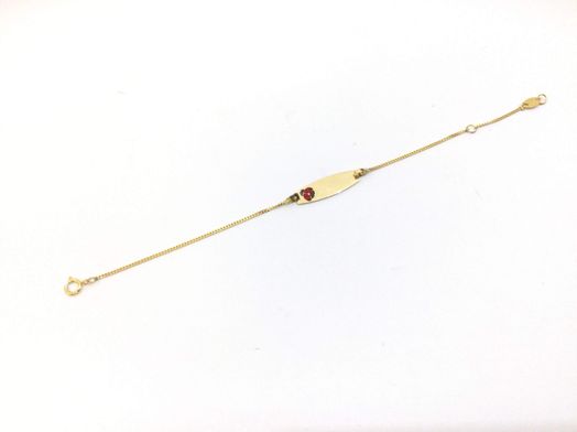 esclava oro 18k 