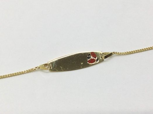 esclava oro 18k 