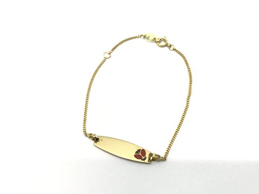esclava oro 18k 