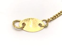 esclava oro 18k 