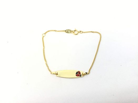 esclava oro 18k 