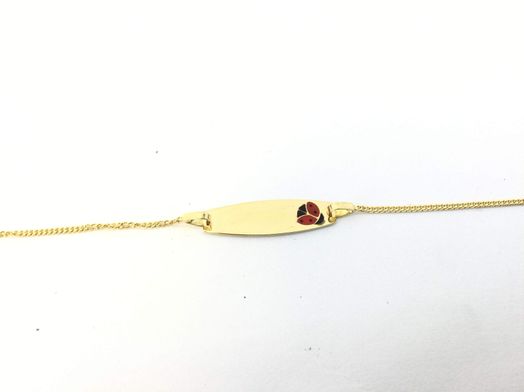 esclava oro 18k 