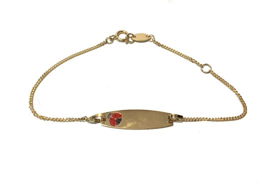 esclava oro 18k 